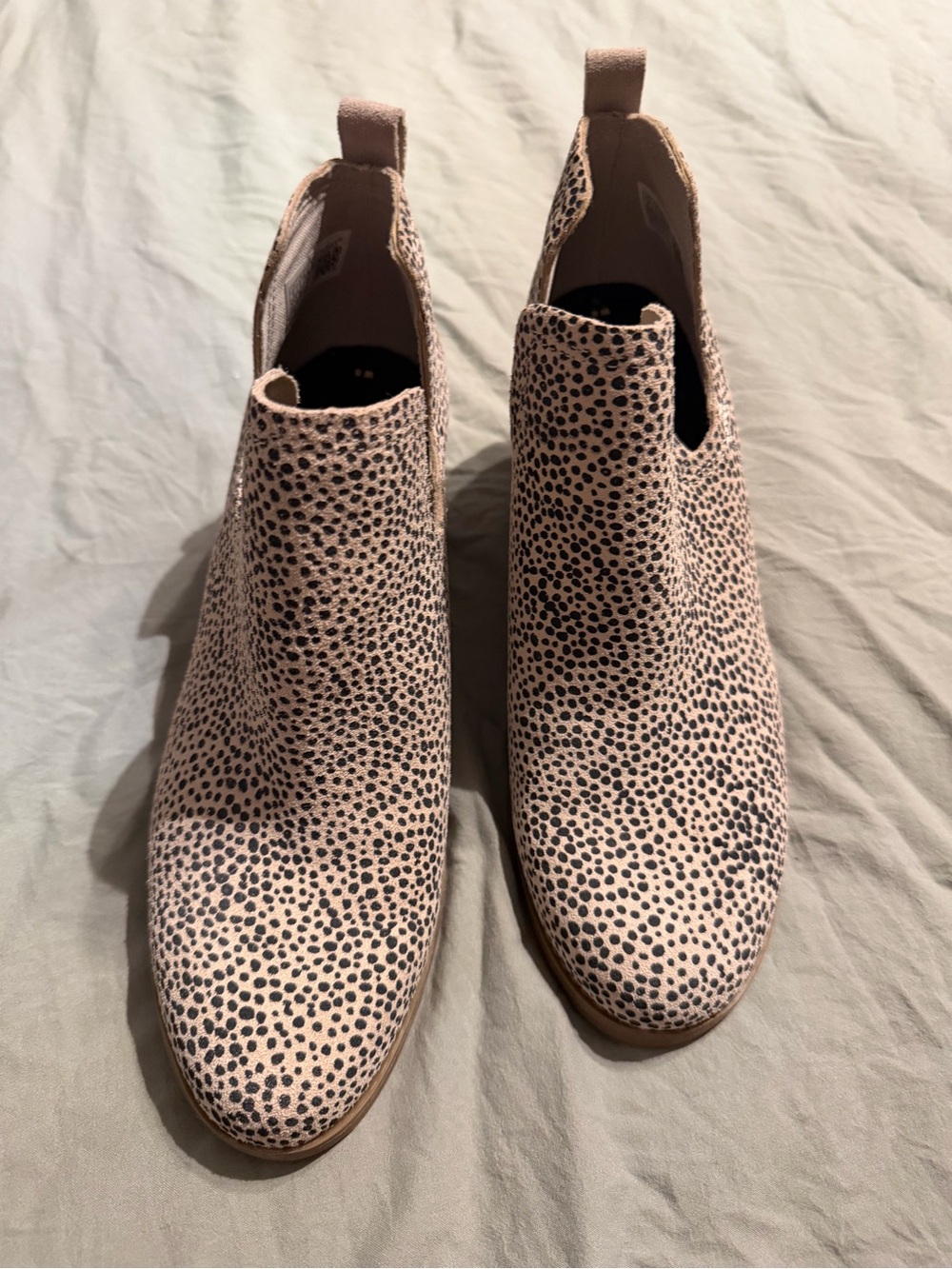 Toms Animal Cheetah Print Booties